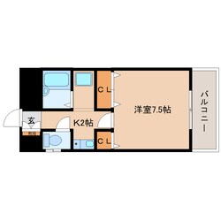 静岡駅 徒歩19分 2階の物件間取画像